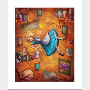 Alice in Wonderland Posters and Art